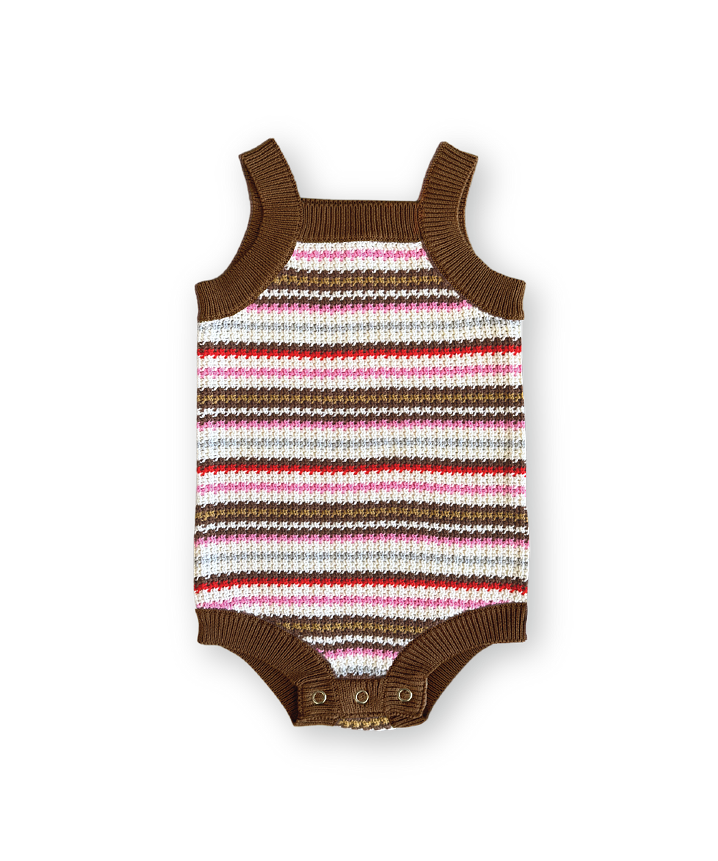 Grown - Sunshine Stripe Romper