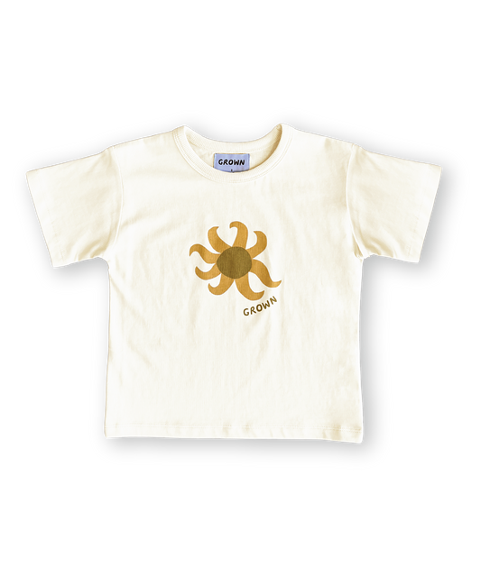 Grown - Sunny Tee - Milk