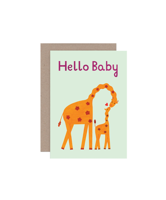 AHD Paper Co - Hello Baby Card
