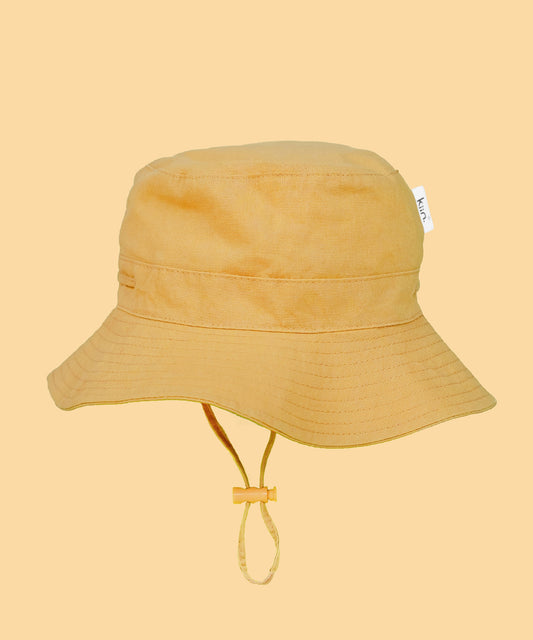 Kiin Baby - Cotton Sun Hat - Golden Tan