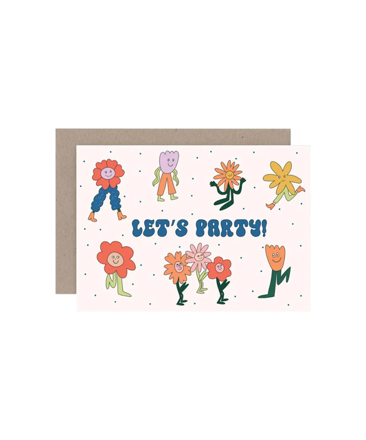 AHD Paper Co - Let's Party Card