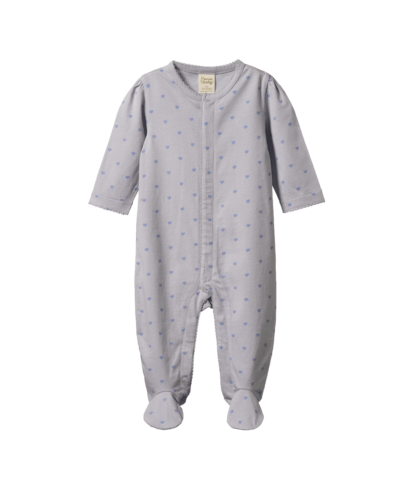 Nature Baby - Lucy Suit - Heart Print
