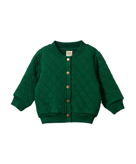 Nature Baby - Quilted Parker Jacket - Eden