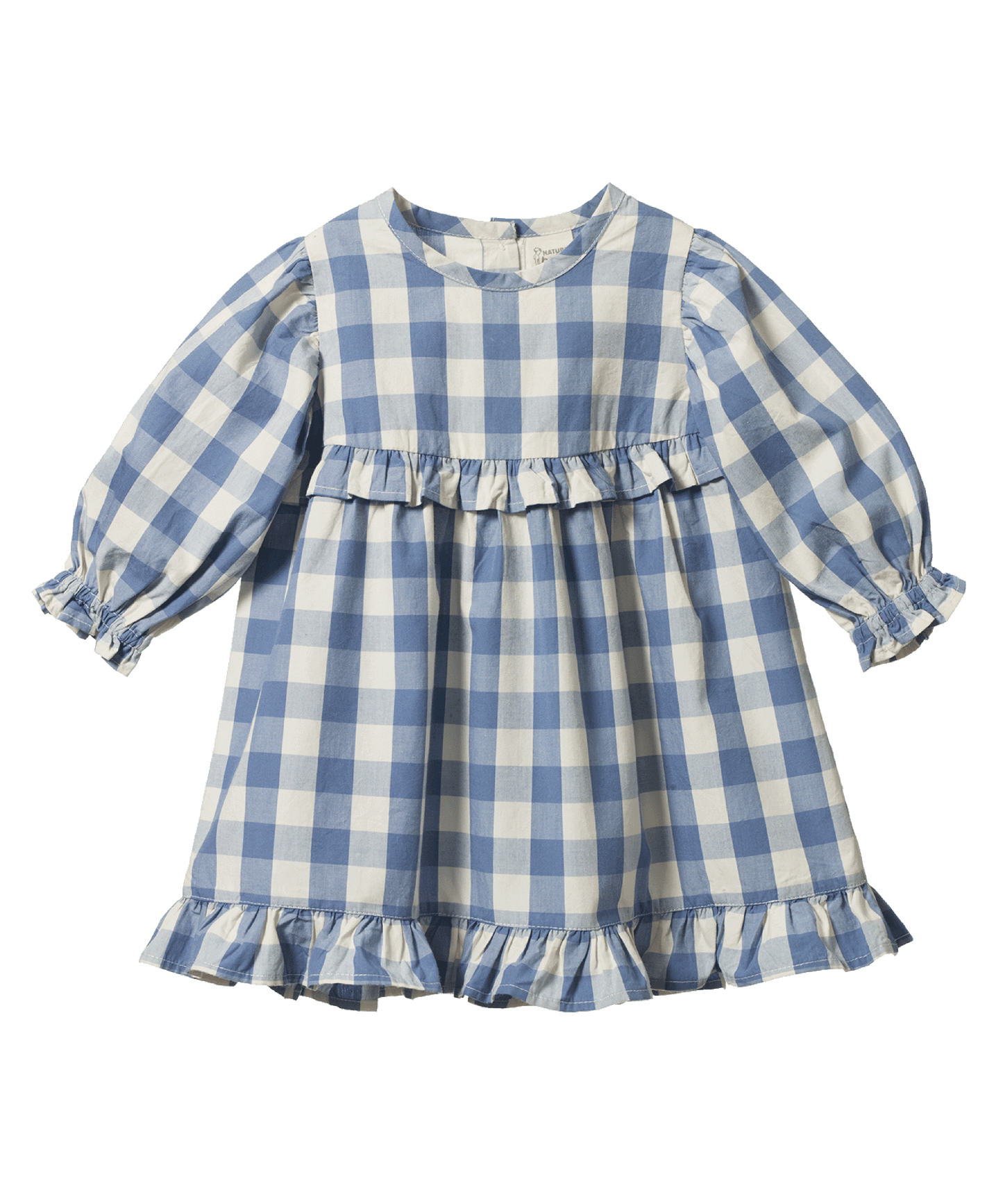 Nature Baby - Nora Dress - Bluebelle Check