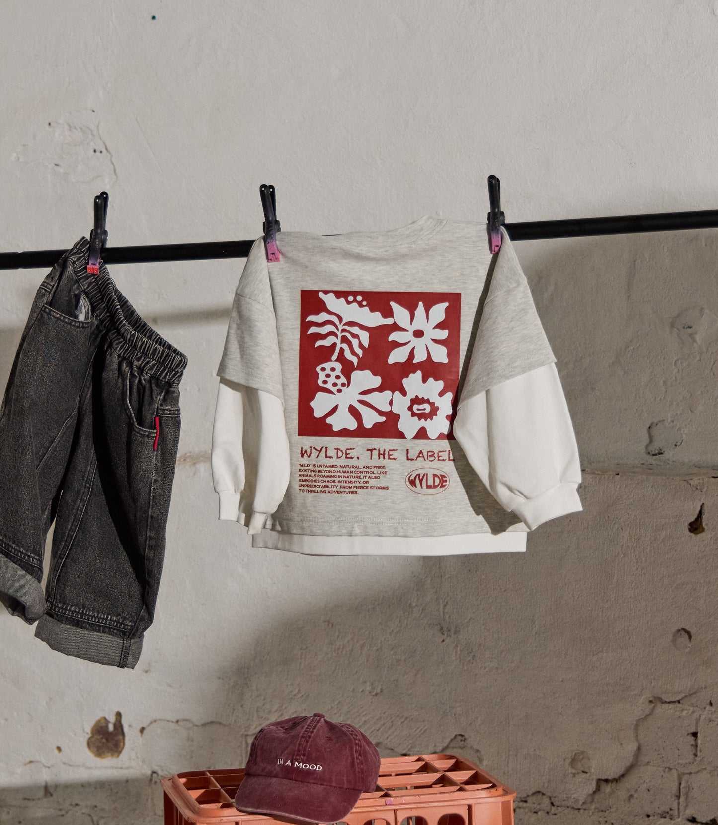 Wylde the Label - Wyldeflower Layered Tee
