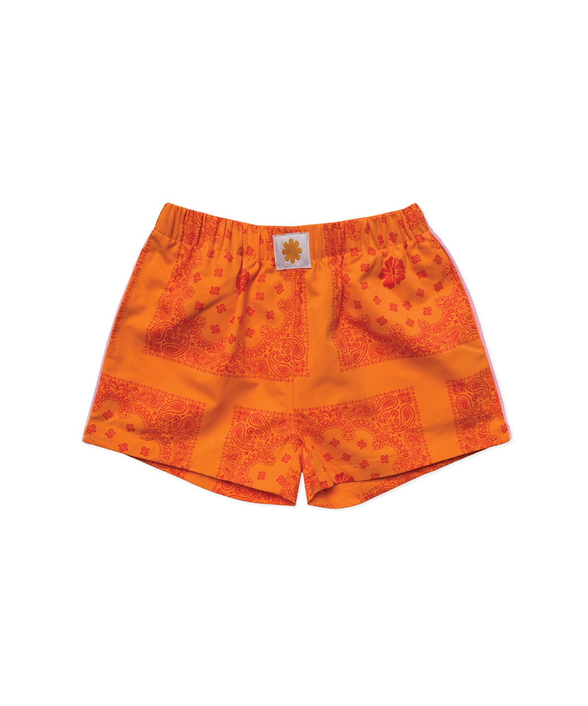Sonny Label - Paisley Shorties - Tangerine