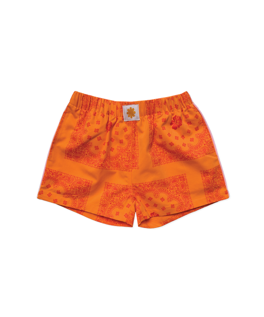 Sonny Label - Paisley Shorties - Tangerine
