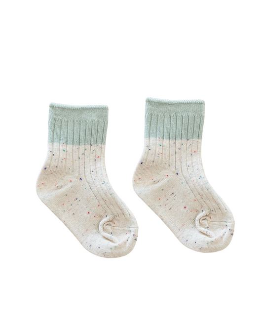 Susukoshi - Socks - Seamist Speckle