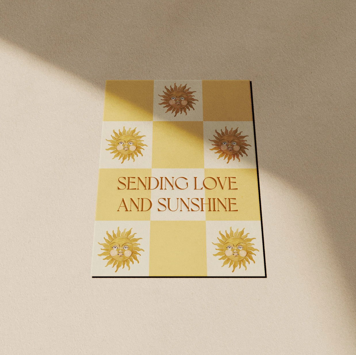 Brigitte May - Sending Love and Sunshine Card