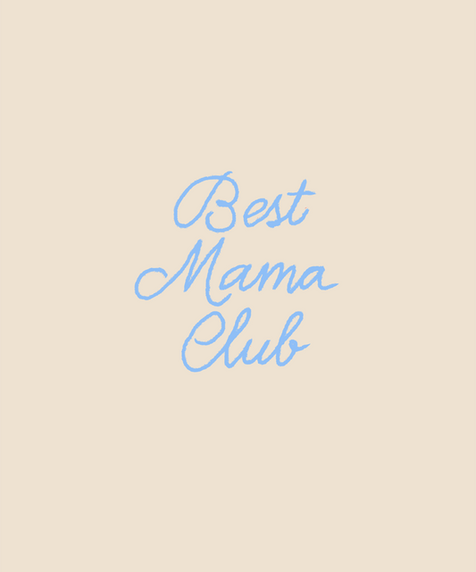 La Terre Press - Best Mama Club - Blue
