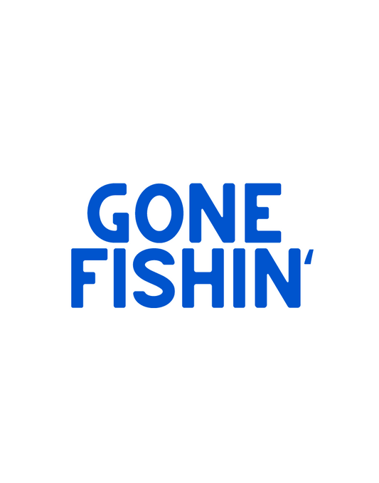 La Terre Press - Gone Fishing Father's Day Card