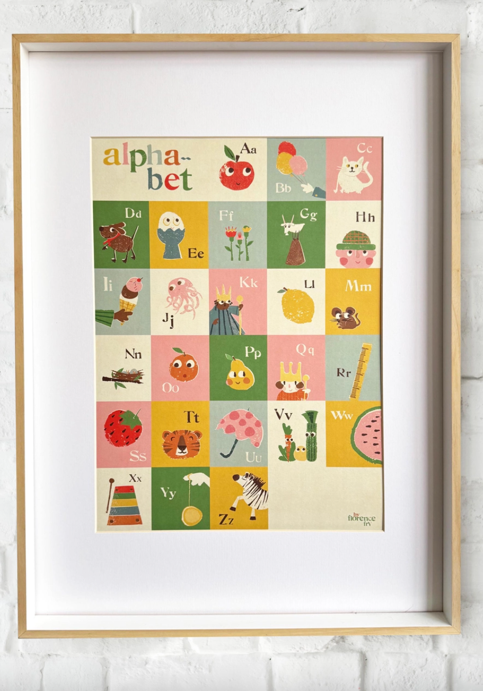 Florence Fry - ABC Print - A3