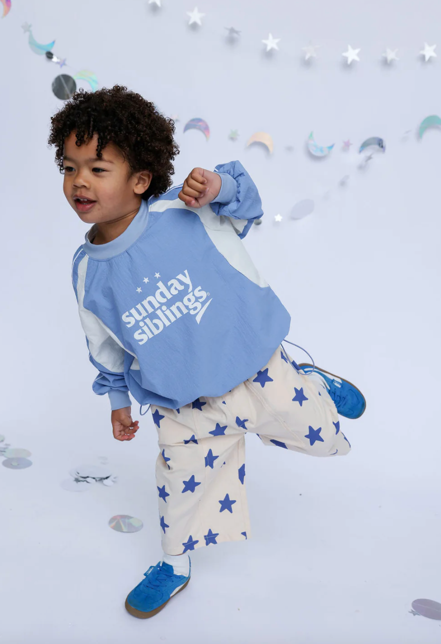 Sunday Siblings - Racer Windbreaker - Blue