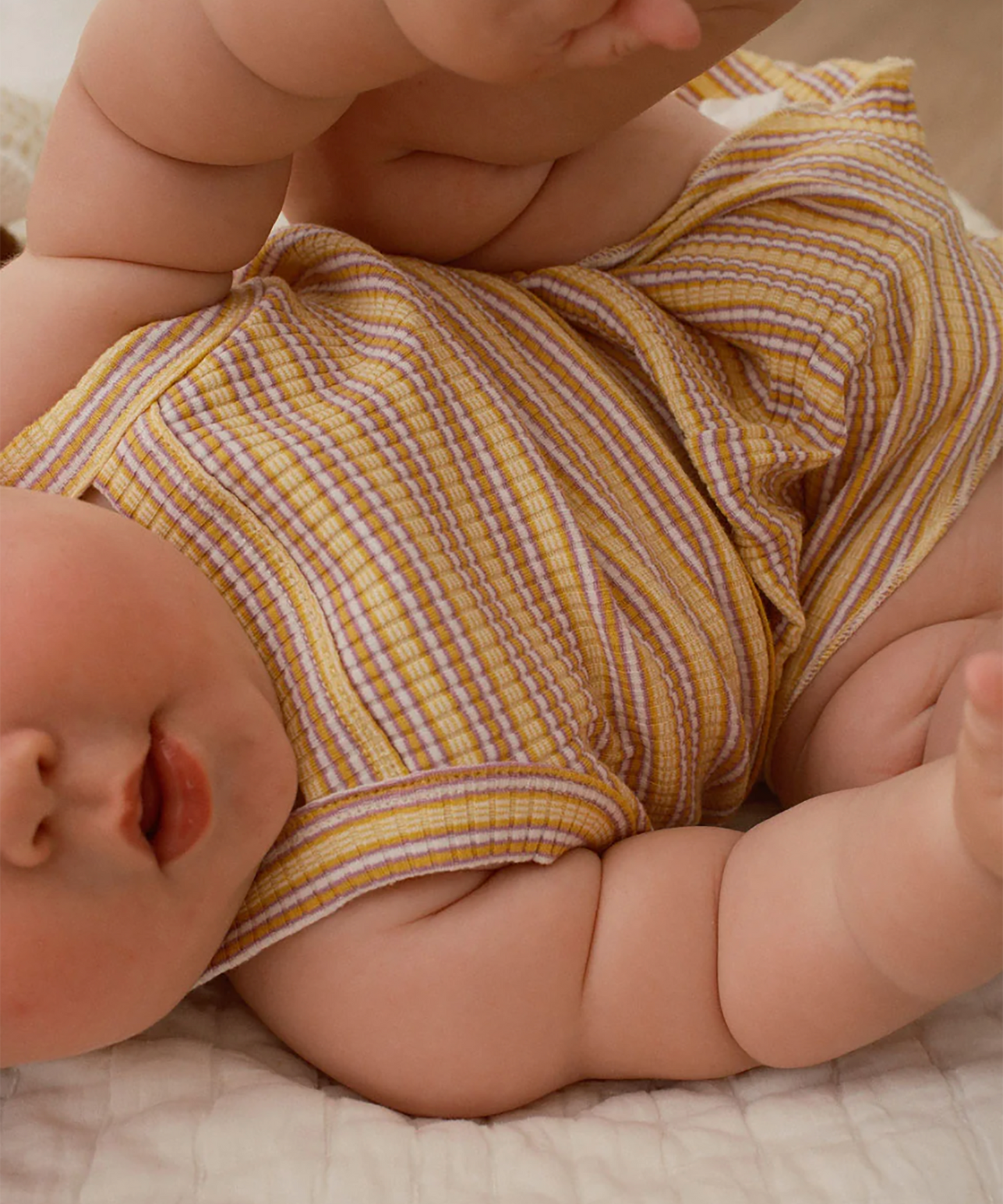 Loaila - Cleo Rib Set - Lemonade stripe