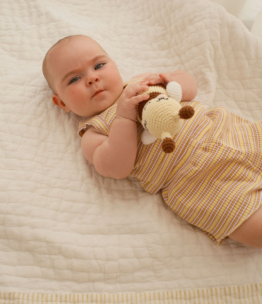 Loaila - Cleo Rib Set - Lemonade stripe