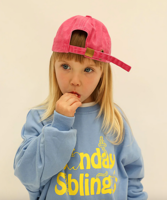 Sunday Siblings - Doc Sweater - Blue & Yellow