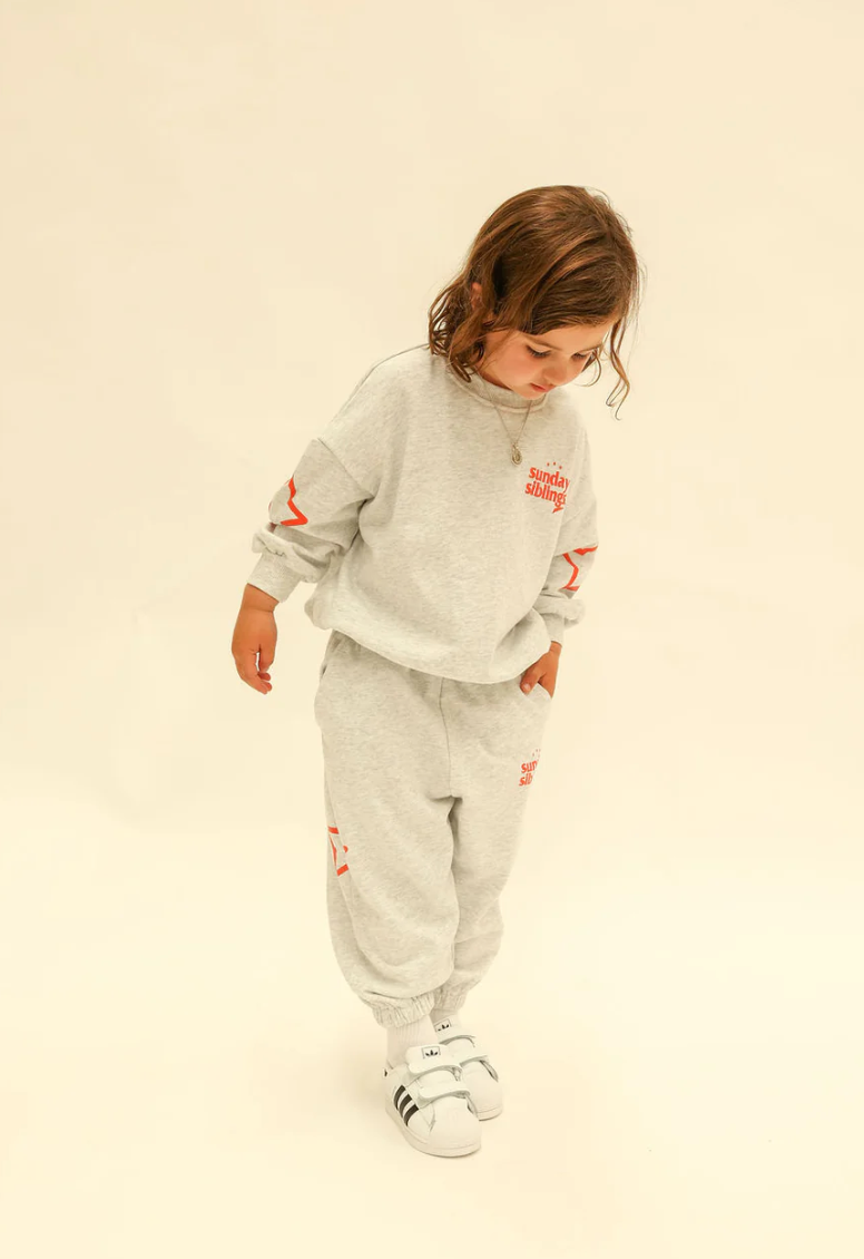 Sunday Siblings - Siblings Set - Grey Sweater