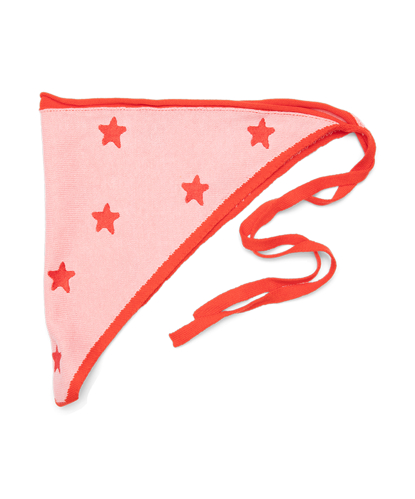 Sunday Siblings - Stars Align Bandana - Pink & Red