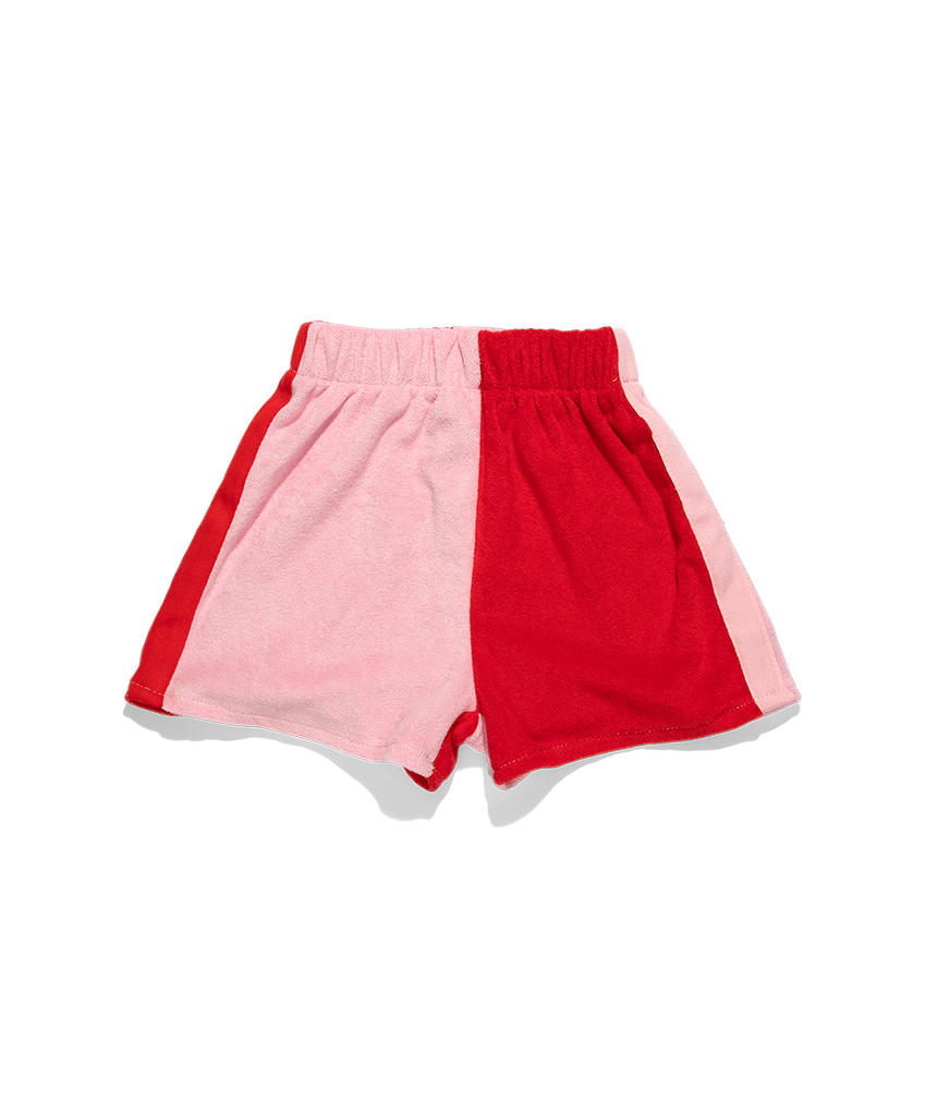 Sunday Siblings - Lunar Shorts - Red + Pink