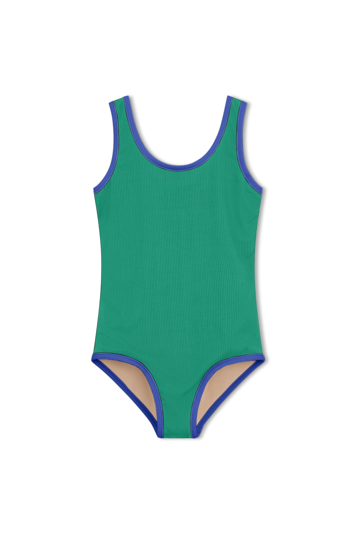 Zulu & Zephyr Mini Scoop One Piece Emerald Born West