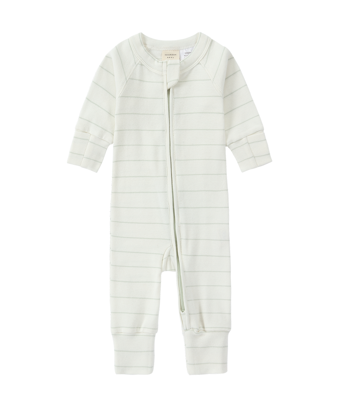 Susukoshi - Zip Growsuit - White Sky