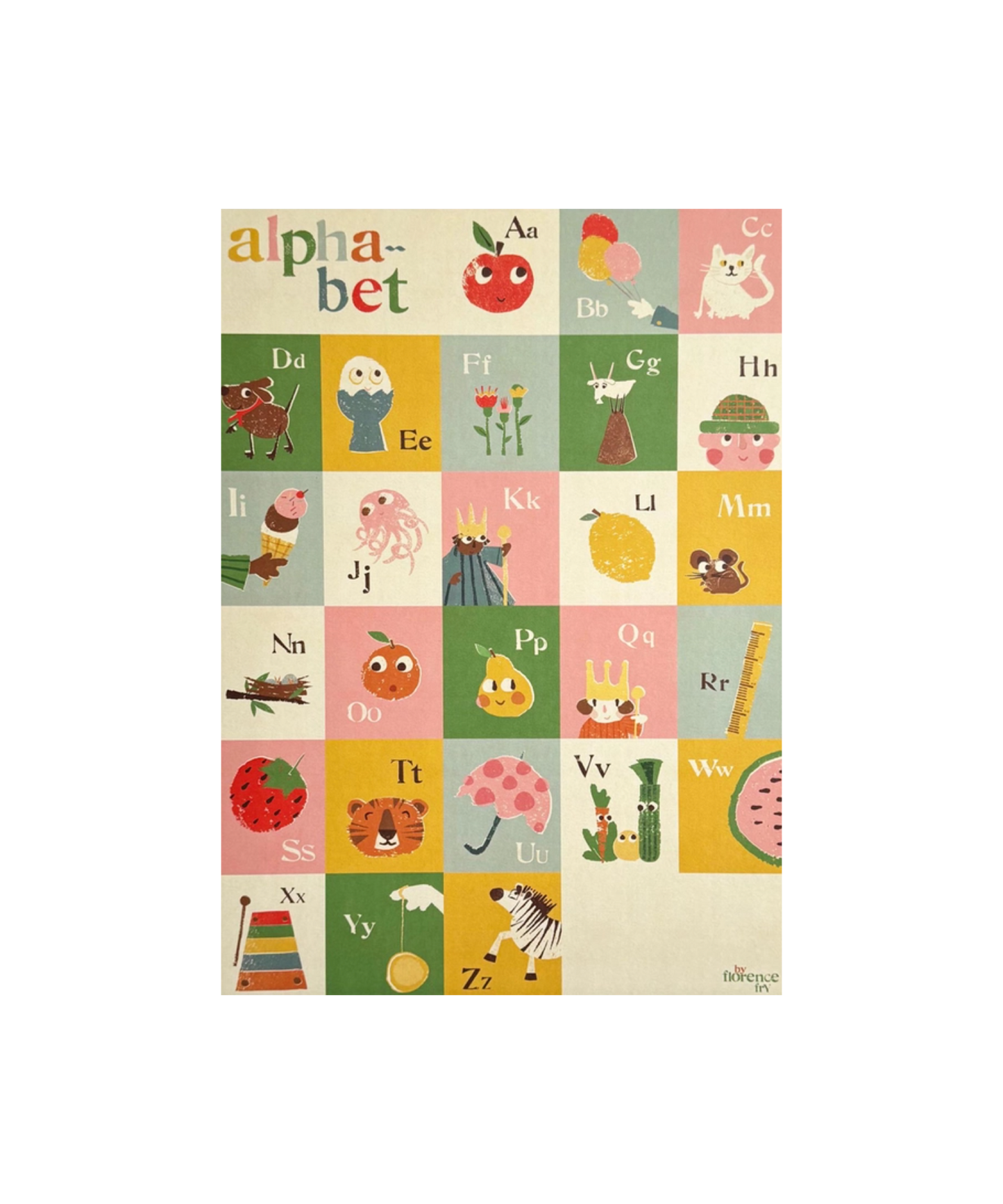Florence Fry - ABC Print - A3