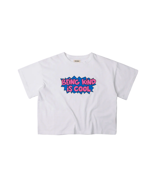Bbobbie - Being Kind is Cool Tee - White