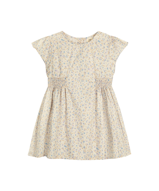 Illoura the Label - Blossom Dress - Indigo Bloom Print