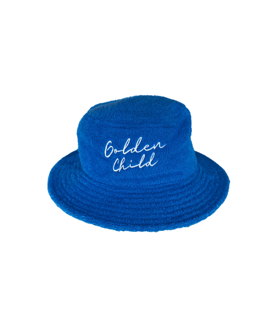Golden Child - Brimmed Terry Hat - Electric