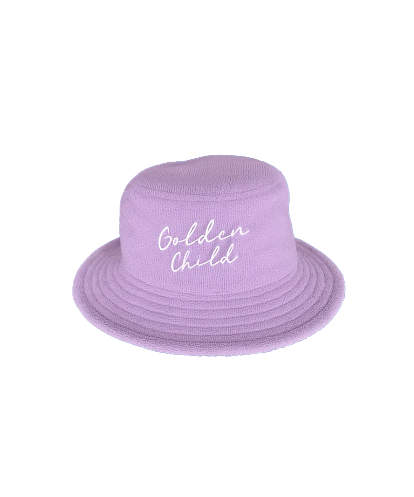 Golden Child - Brimmed Terry Hat - Lilac