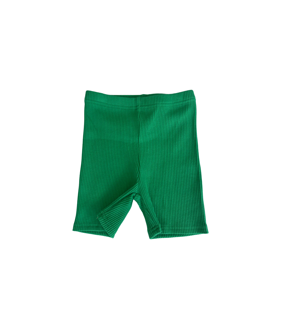 Lenn Label - OG Ribbed Shorties - Green