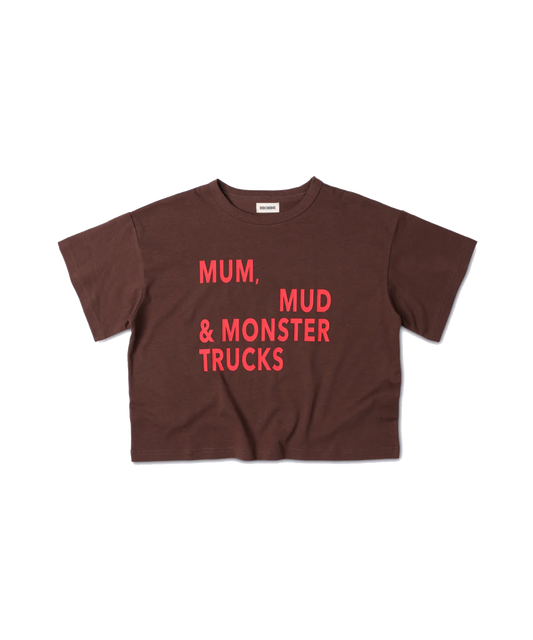 Bbobbie - MMM Tee - Brown/Red
