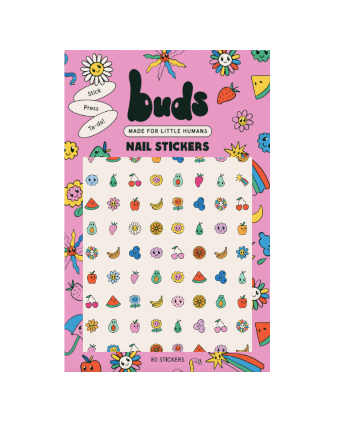 Buds Nail Stickers - Fruits – Born West