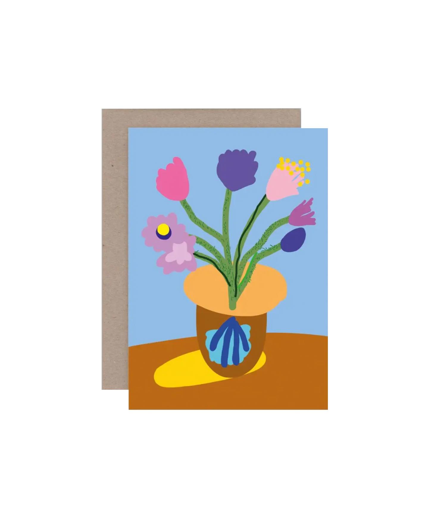 AHD Paper Co - Flowers in Vase Card