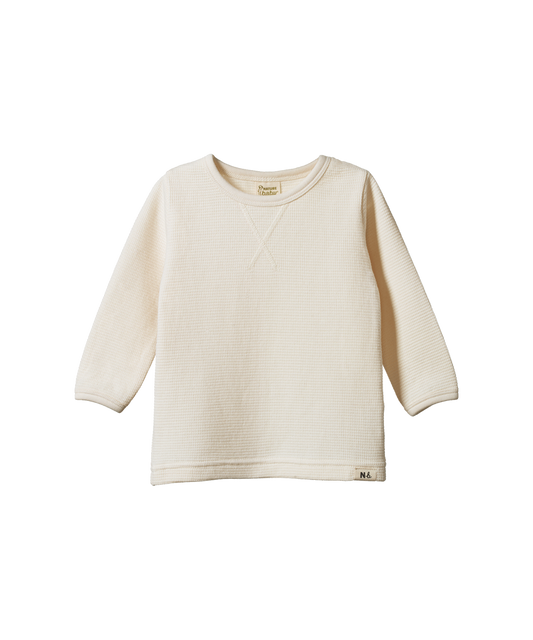 Nature Baby - Waffle Tee - Natural