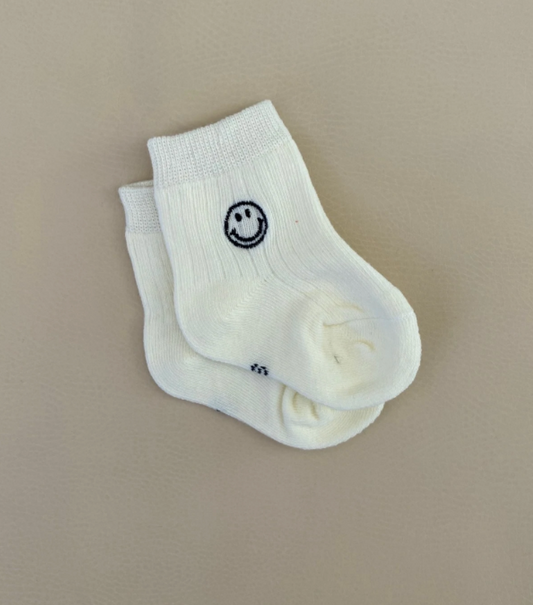 Tiny Trove - Face Socks - Beige