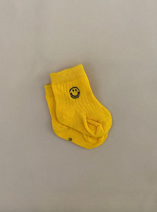 Tiny Trove - Face Socks - Lemon