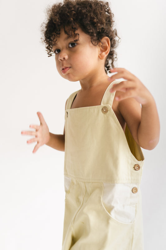 Illoura the Label - Play Overalls - Seaglass Contrast